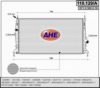 AHE 110.129/A Radiator, engine cooling